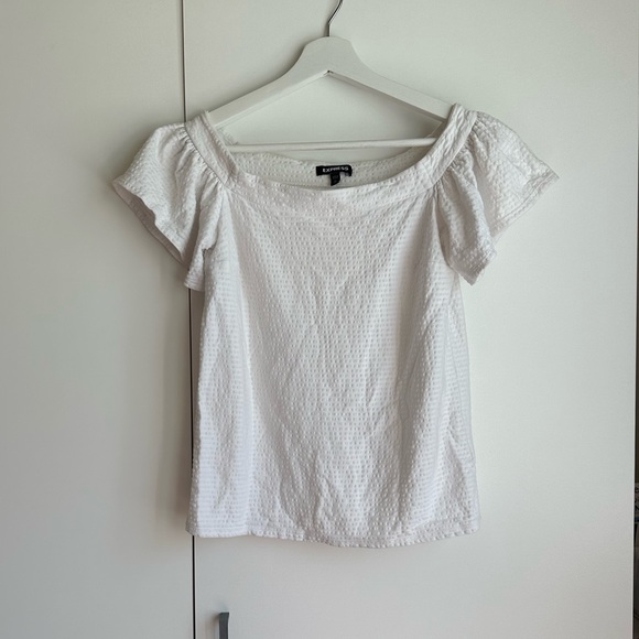 Express Off the Shoulder Top - Picture 2 of 5